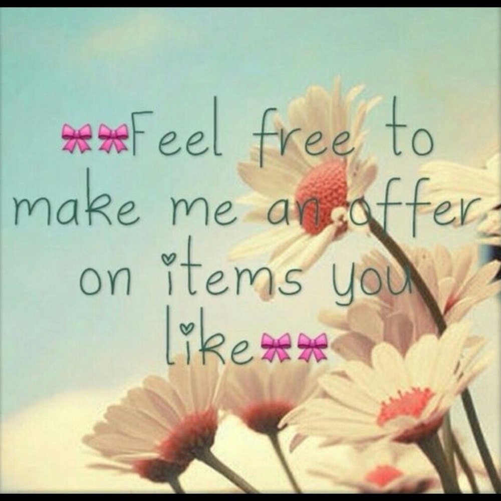 I love offers 💖💗💖💗💖